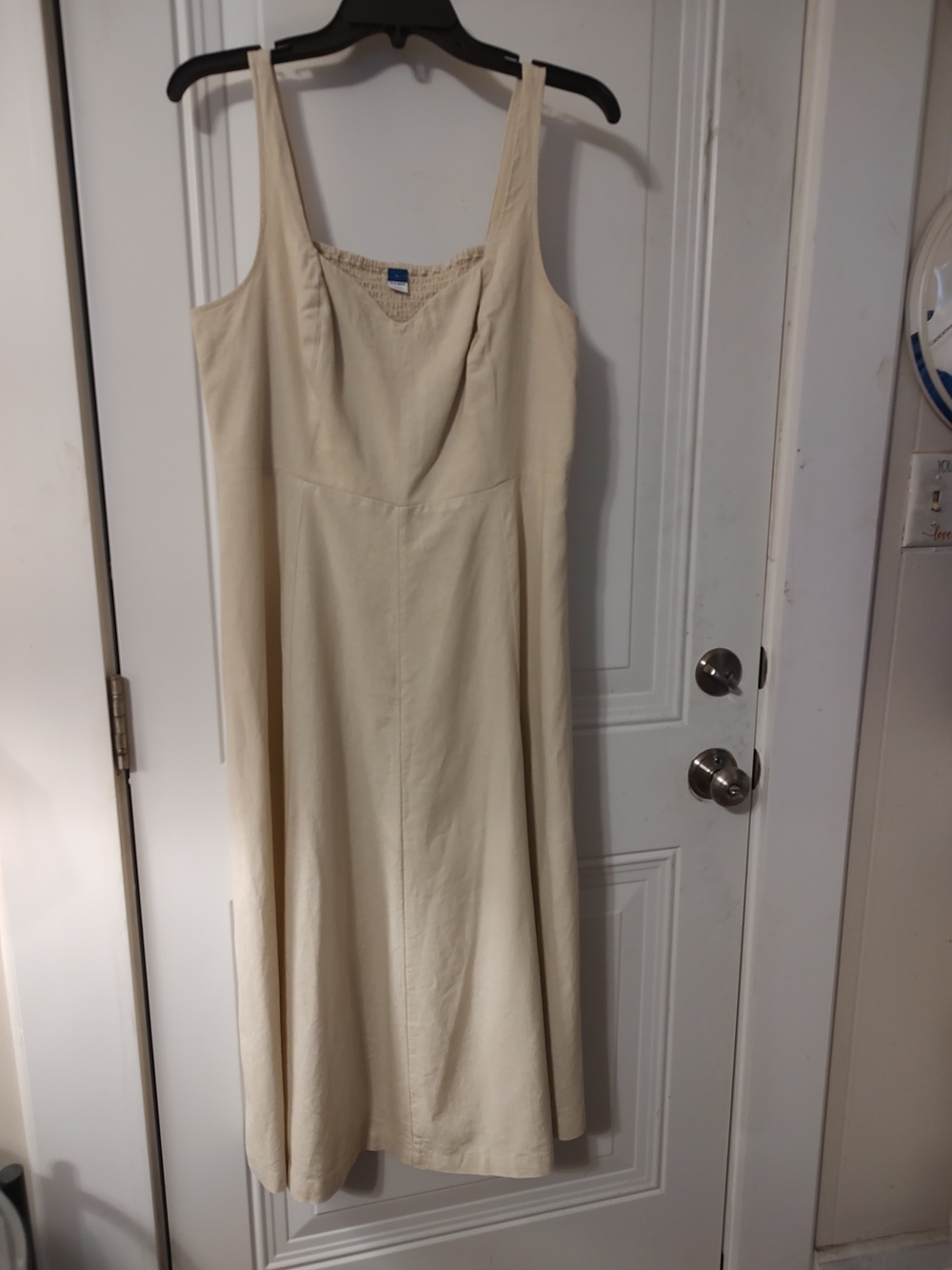 Old Navy Cream Midi Sundress